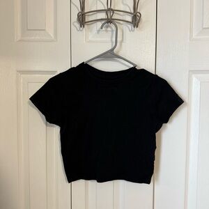 Hollister Short Sleeve crop tee